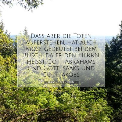 Picture 07 - Lukas 20:37 LUTH1912 - Daß aber die Toten auferstehen, hat auch Mose - Bible Verse Picture