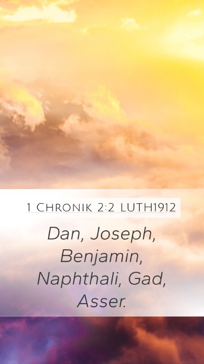 1 Chronik 2:2 LUTH1912 Bible Verse Image