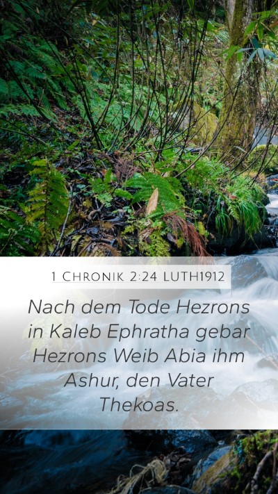 1 Chronik 2:24 LUTH1912 Bible Verse Image