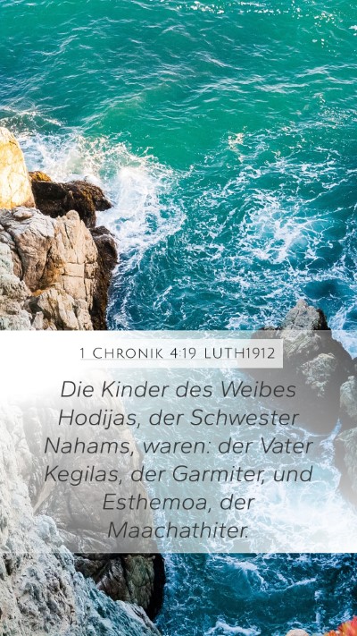 1 Chronik 4:19 LUTH1912 Bible Verse Image