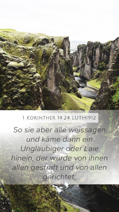 1 Korinther 14:24 LUTH1912 Bible Verse Image