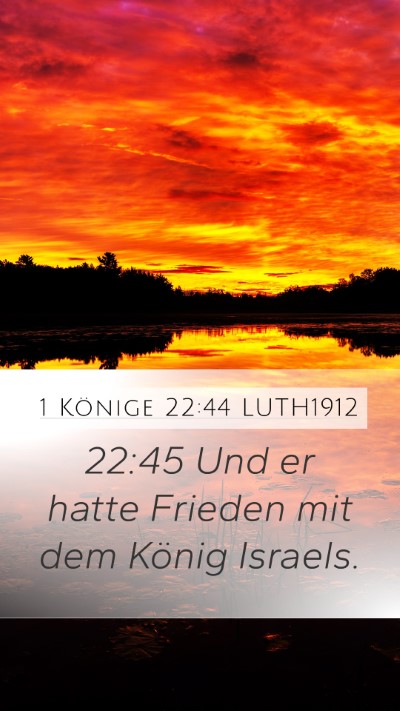 1 Könige 22:44 LUTH1912 Bible Verse Image