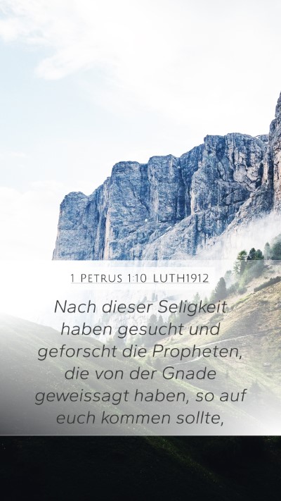 1 Petrus 1:10 LUTH1912 Bible Verse Image