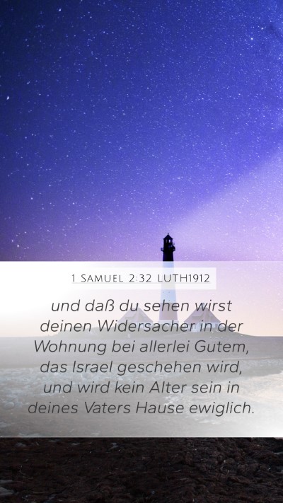 1 Samuel 2:32 LUTH1912 Bible Verse Image
