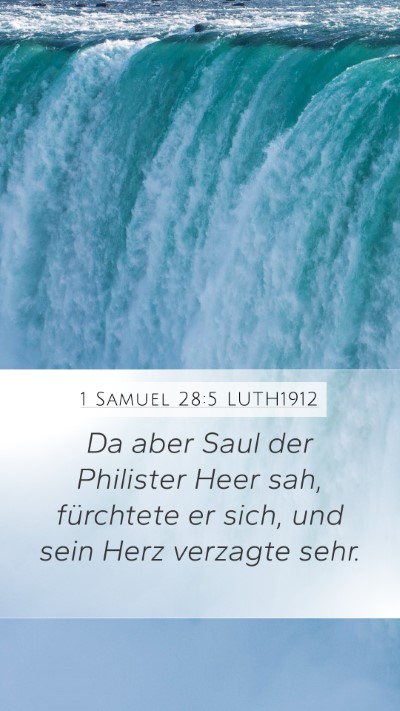 1 Samuel 28:5 LUTH1912 Bible Verse Image