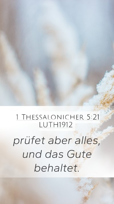 1 Thessalonicher 5:21 LUTH1912 Bible Verse Image