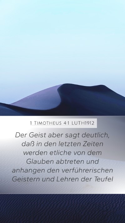 1 Timotheus 4:1 LUTH1912 Bible Verse Image