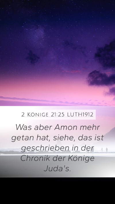 2 Könige 21:25 LUTH1912 Bible Verse Image