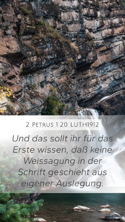 2 Petrus 1:20 LUTH1912 Bible Verse Image