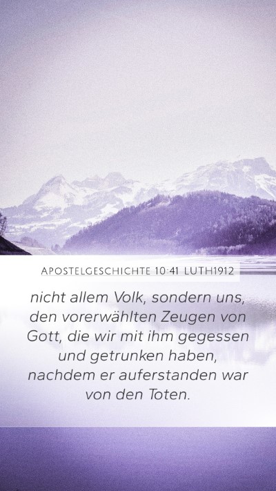 Apostelgeschichte 10:41 LUTH1912 Bible Verse Image