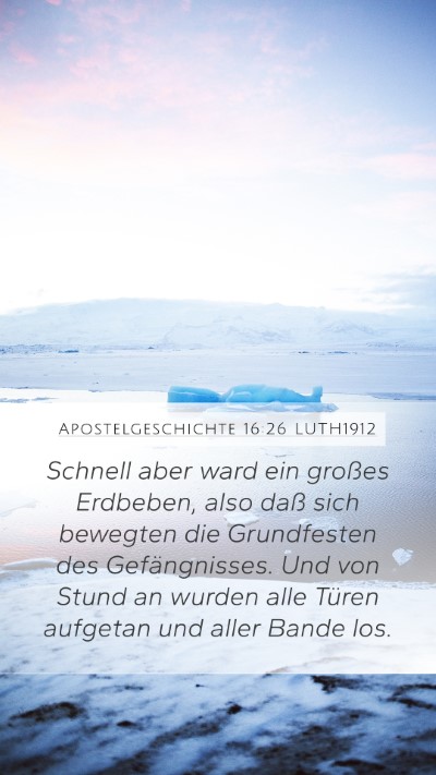 Apostelgeschichte 16:26 LUTH1912 Bible Verse Image