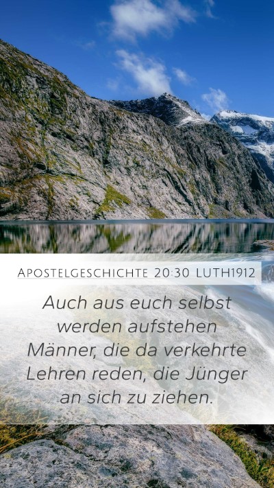 Apostelgeschichte 20:30 LUTH1912 Bible Verse Image