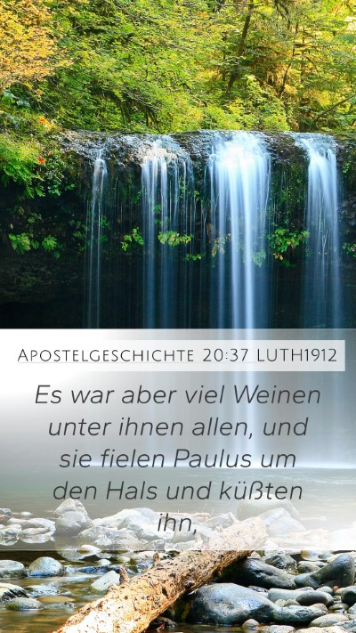 Apostelgeschichte 20:37 LUTH1912 Bible Verse Image