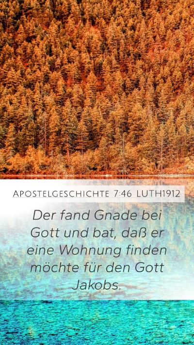 Apostelgeschichte 7:46 LUTH1912 Bible Verse Image