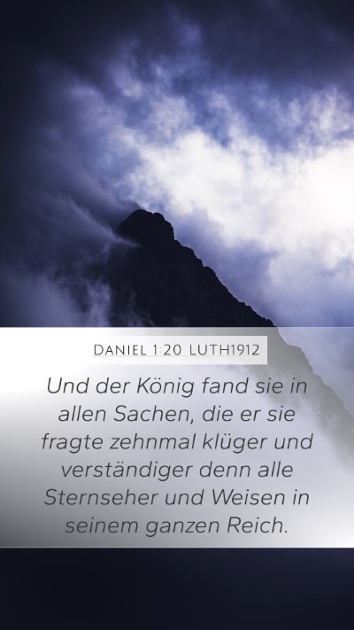 Daniel 1:20 LUTH1912 Bible Verse Image