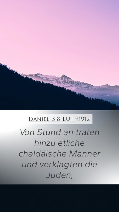 Daniel 3:8 LUTH1912 Bible Verse Image