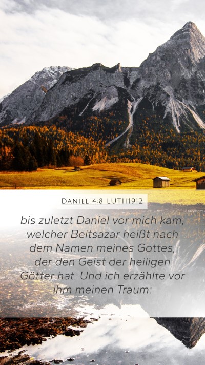 Daniel 4:8 LUTH1912 Bible Verse Image