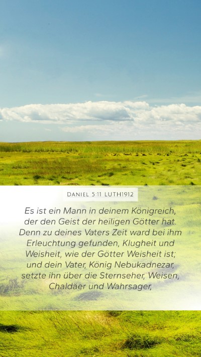 Daniel 5:11 LUTH1912 Bible Verse Image