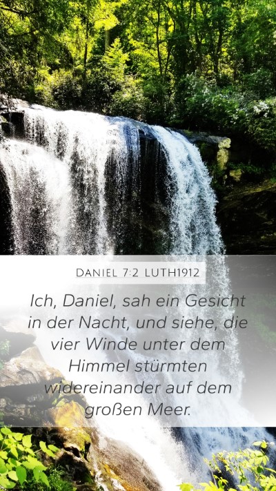 Daniel 7:2 LUTH1912 Bible Verse Image