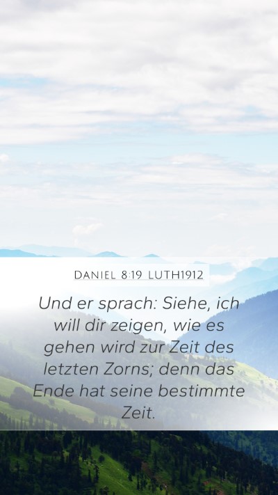 Daniel 8:19 LUTH1912 Bible Verse Image
