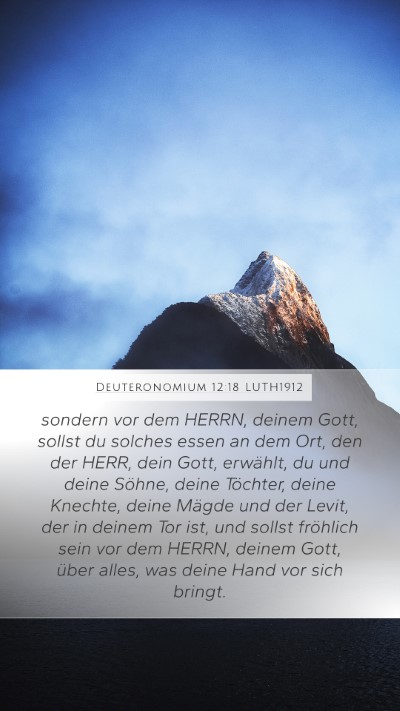 Deuteronomium 12:18 LUTH1912 Bible Verse Image