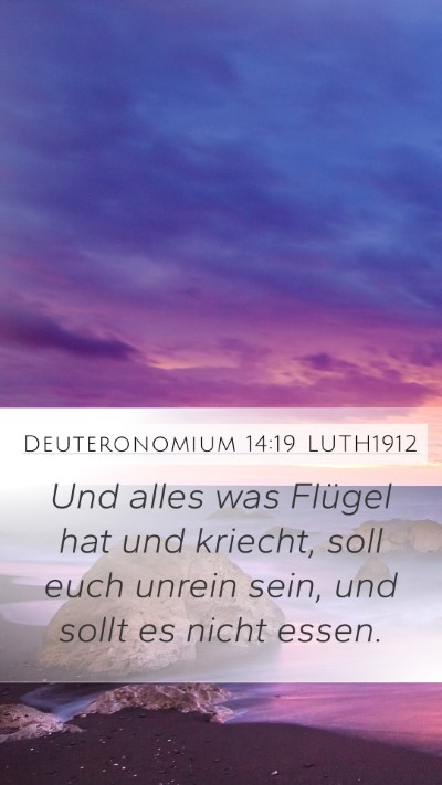 Deuteronomium 14:19 LUTH1912 Bible Verse Image
