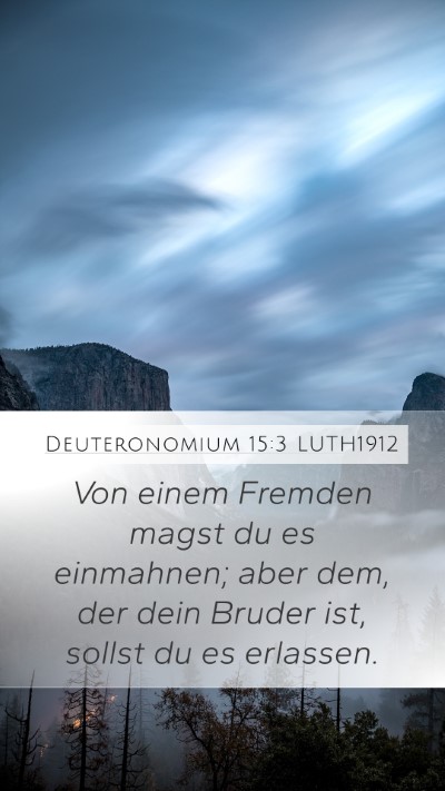 Deuteronomium 15:3 LUTH1912 Bible Verse Image