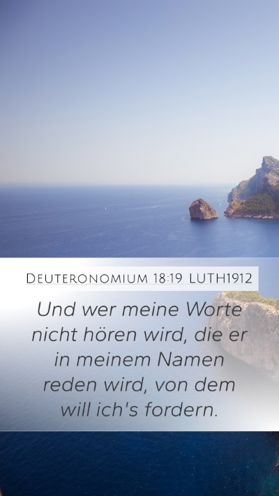 Deuteronomium 18:19 LUTH1912 Bible Verse Image