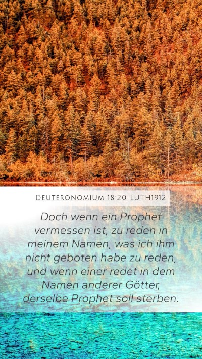 Deuteronomium 18:20 LUTH1912 Bible Verse Image