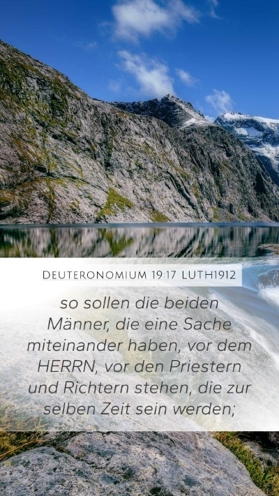 Deuteronomium 19:17 LUTH1912 Bible Verse Image