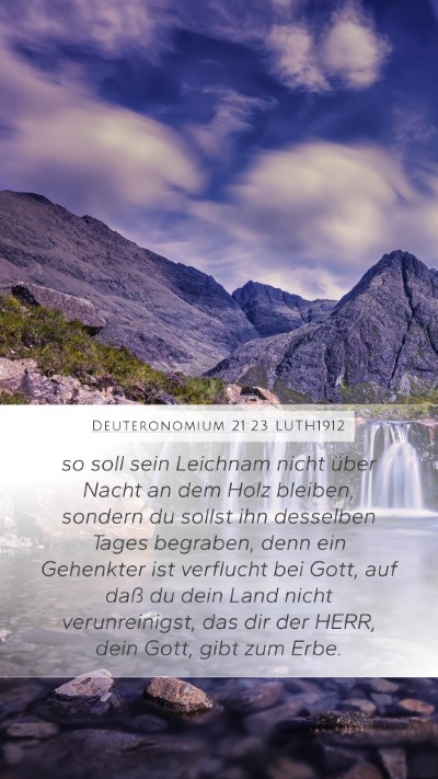 Deuteronomium 21:23 LUTH1912 Bible Verse Image