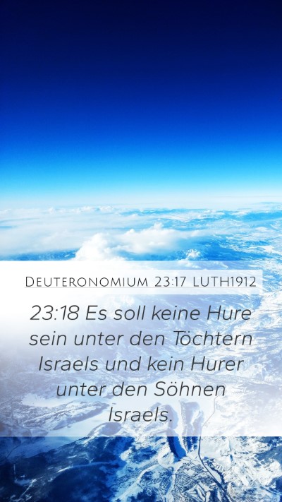 Deuteronomium 23:17 LUTH1912 Bible Verse Image