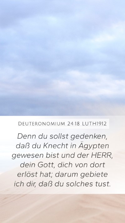 Deuteronomium 24:18 LUTH1912 Bible Verse Image