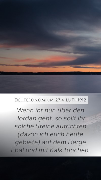 Deuteronomium 27:4 LUTH1912 Bible Verse Image