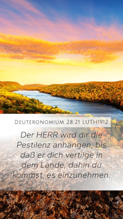Deuteronomium 28:21 LUTH1912 Bible Verse Image