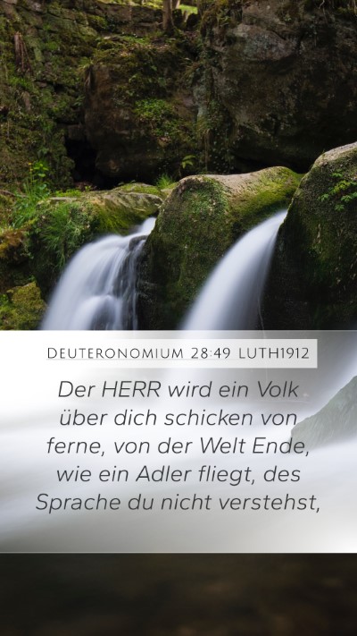 Deuteronomium 28:49 LUTH1912 Bible Verse Image
