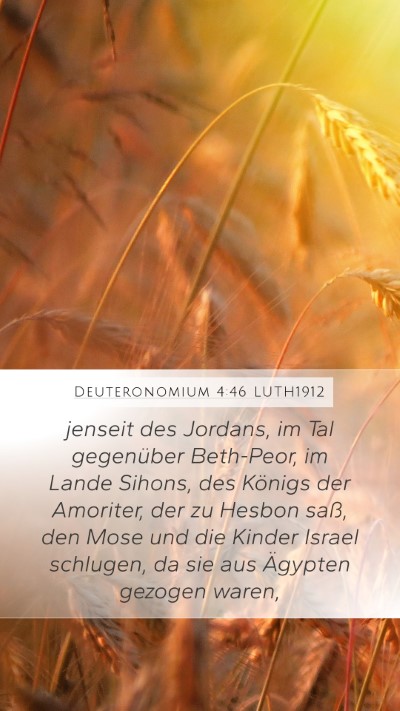 Deuteronomium 4:46 LUTH1912 Bible Verse Image