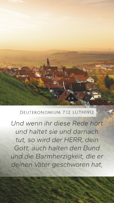 Deuteronomium 7:12 LUTH1912 Bible Verse Image