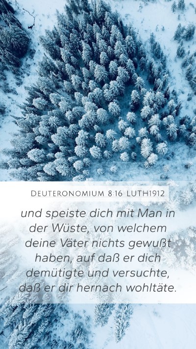 Deuteronomium 8:16 LUTH1912 Bible Verse Image