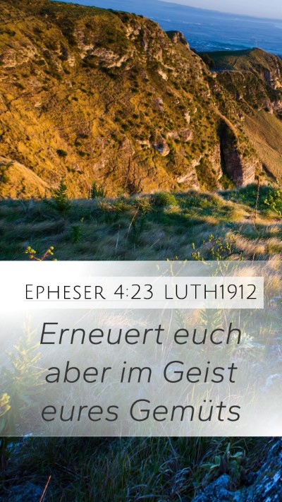 Epheser 4:23 LUTH1912 Bible Verse Image