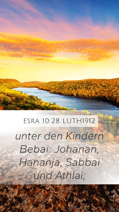 Esra 10:28 LUTH1912 Bible Verse Image
