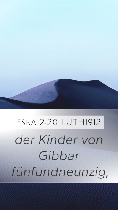 Esra 2:20 LUTH1912 Bible Verse Image