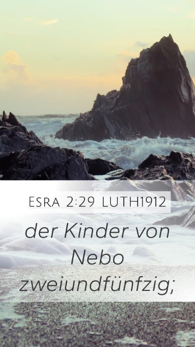 Esra 2:29 LUTH1912 Bible Verse Image