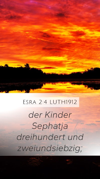 Esra 2:4 LUTH1912 Bible Verse Image