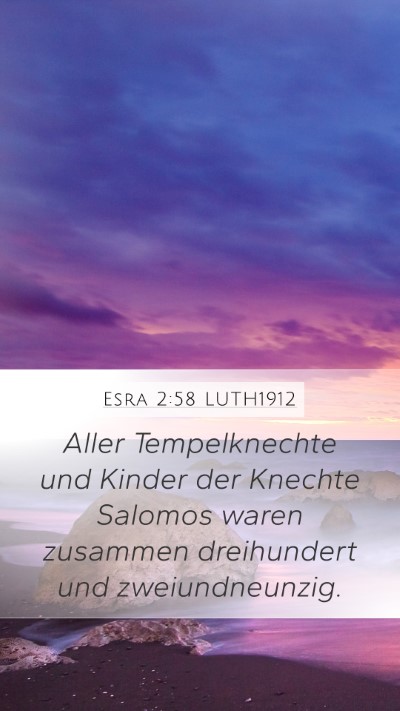 Esra 2:58 LUTH1912 Bible Verse Image