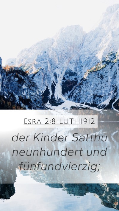Esra 2:8 LUTH1912 Bible Verse Image
