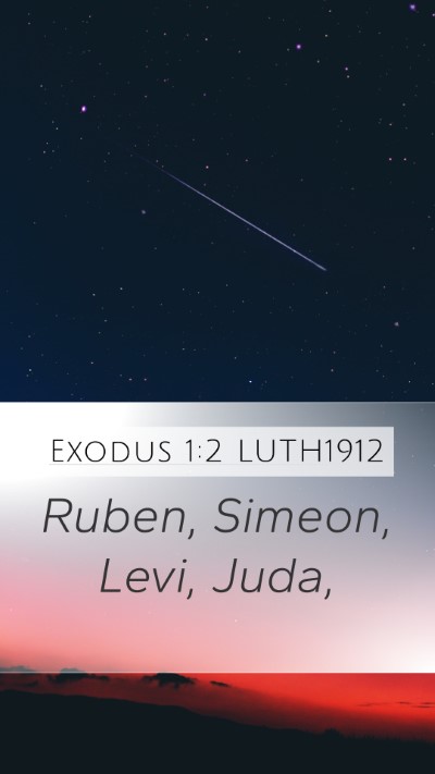 Exodus 1:2 LUTH1912 Bible Verse Image