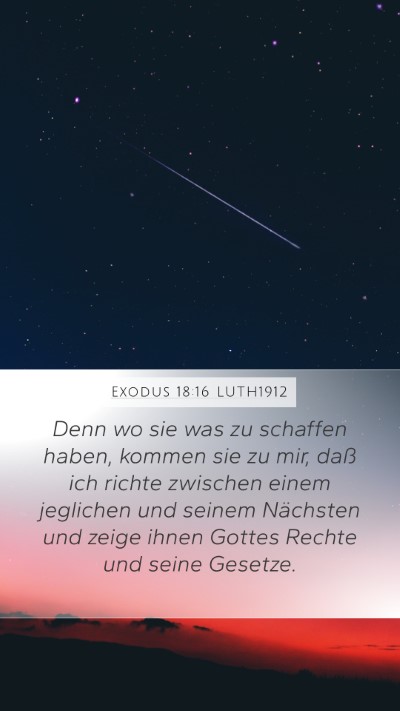 Exodus 18:16 LUTH1912 Bible Verse Image