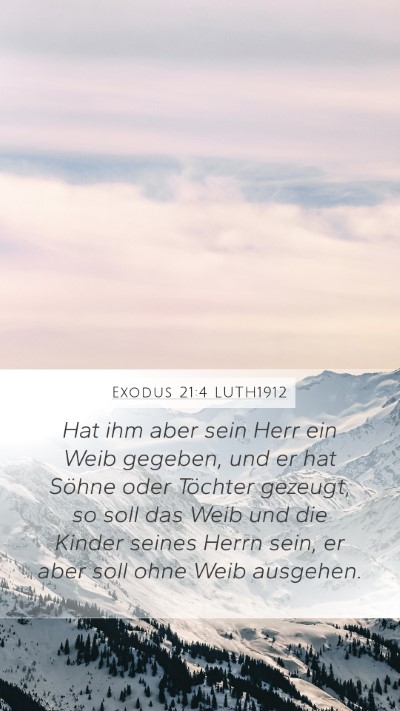 Exodus 21:4 LUTH1912 Bible Verse Image