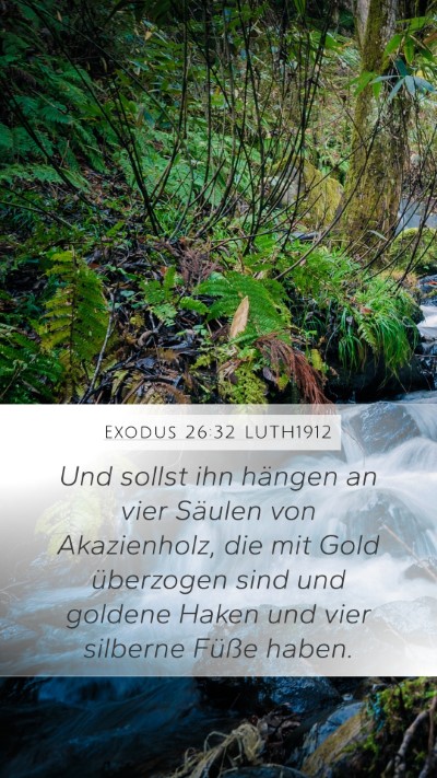 Exodus 26:32 LUTH1912 Bible Verse Image